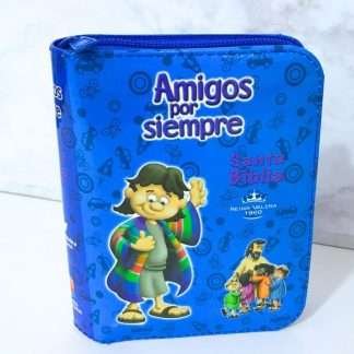 BIBLIA AMIGOS POR SIEMPRE AZUL