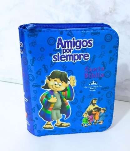 BIBLIA AMIGOS POR SIEMPRE AZUL
