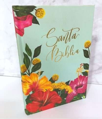BIBLIA EDICIÓN ARTISTICA FLORES