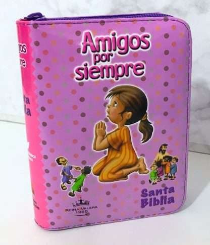 BIBLIA AMIGOS POR SIEMPRE FUCSIA