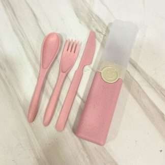 CUBIERTOS PINK