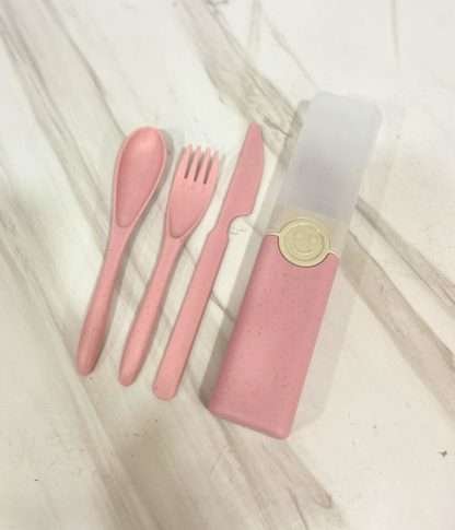 CUBIERTOS PINK