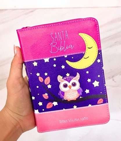 BIBLIA BUHO FUCSIA