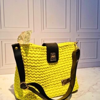 BOLSO TEJITDO YELLOW