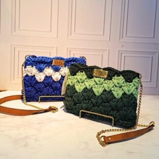 BOLSO TEJIDO CORAL