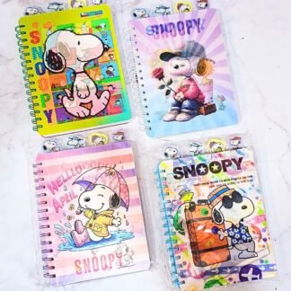 LIBRETA 5 MATERIAS SNOOPY