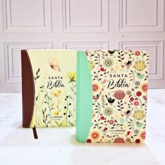 BIBLIA COMPACTA FLORAL