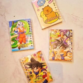 MINI LIBRETA GOKU Y CAPIBARA
