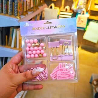 BINDERS CLIP Y PINS